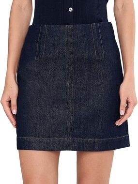 Madewell Clean Mini Skirt Rinse Wash